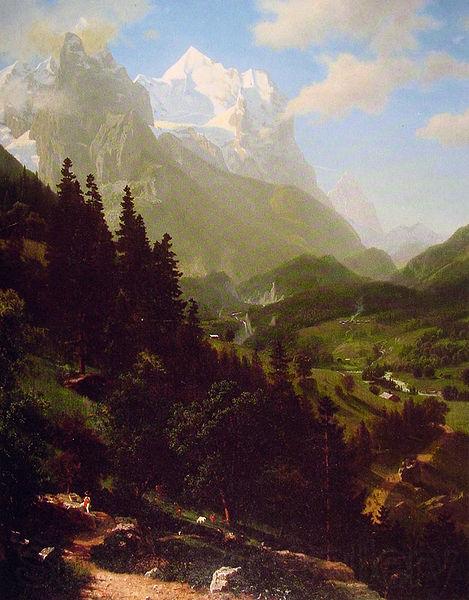 Albert Bierstadt The  Wetterhorn